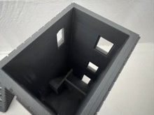 Load image into Gallery viewer, 28mm Destroyed Shop Retail Ruin - Destroyed Wargaming Tall Building Terrain3
