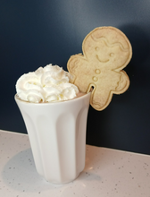 Load image into Gallery viewer, Gingerbread Man Mug Hugger Topper Cookie Cutter 3D Printed Biscuit Stamp Fondant0
