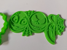 Load image into Gallery viewer, Spider Web Jack O Lantern 3D Printed Halloween Cookie Cutter Stamp Baking Tool
