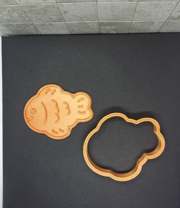 Fish Cookie Cutter 3D Printed Biscuit Stamp Fondant Icing Cake Decoration