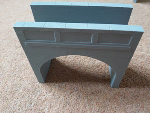 OO Gauge Model Railway Brick Arch Underpass Support Wall For Walkways Roads