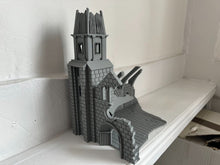 Load image into Gallery viewer, Ruined Church Tabletop Terrain Wargaming Destroyed Ruins Building 28mm
