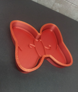 Bow Cookie Cutter Minnie Mouse Inspired 3D Printed Biscuit Stamp Fondant Cake