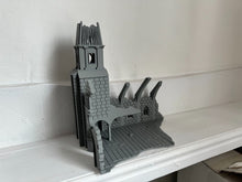 Load image into Gallery viewer, Ruined Church Tabletop Terrain Wargaming Destroyed Ruins Building 28mm
