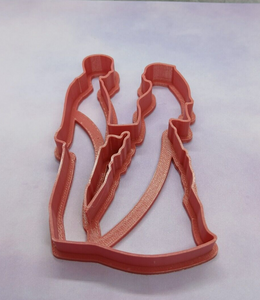 Bride and Groom Cookie Cutter 3DPrinted Biscuit Stamp Fondant Icing Wedding Cake