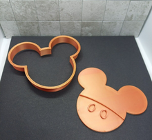 Load image into Gallery viewer, Mickey Mouse Cookie Cutter 3D Printed Biscuit Stamp Fondant Icing Cake Decor
