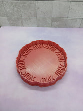 Load image into Gallery viewer, Love Circular Cookie Cutter 3D Printed Biscuit Stamp Fondant Icing Cake Decor
