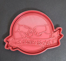 Load image into Gallery viewer, Toy Story Inspired Friend Cookie Cutter 3D Printed Biscuit Stamp Fondant Icing
