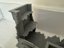 Load image into Gallery viewer, Destroyed House Ruin WW2 Building Terrain Tabletop Wargaming 28mm
