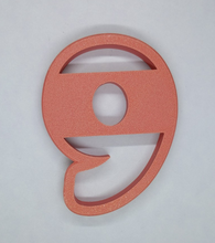 Load image into Gallery viewer, Nine 9th Birthday Number Cookie Cutter 3DPrinted Biscuit Fondant Icing Cake1
