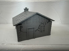 Load image into Gallery viewer, Rural Stone House Removable Roof Wargaming Building 28mm
