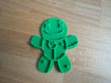 Load image into Gallery viewer, Voodoo Doll 3D Printed Halloween Cookie Cutter Stamp Baking Shape Tool
