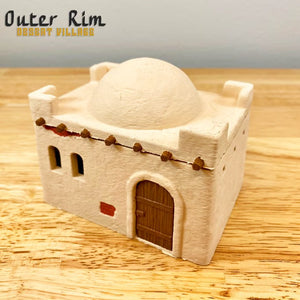 Desert House 3 Outer Rim Tatooine Sci Fi Style Building 28mm Wargaming Terrain 3D Printed