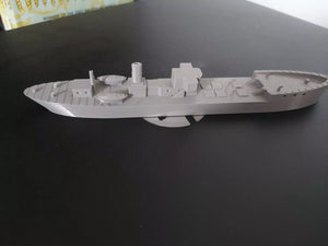 Coastal Freighter Model 1/300th Scale Sea Diorama Scenery Naval Ship Table Top Objective