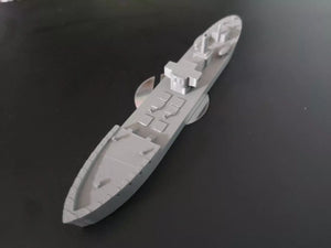 Coastal Freighter Model 1/300th Scale Sea Diorama Scenery Naval Ship Table Top Objective