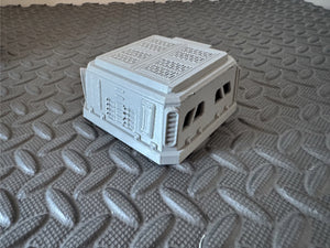 15mm Defence Bunker & Warehouse Building Wargaming Sci-Fi 3D Printed in Grey