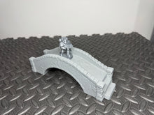 Load image into Gallery viewer, Stone Cobblestone Bridge Desert Edge 28mm 32mm Wargaming Foot Bridge 3D Printed
