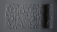 Load image into Gallery viewer, Texture Rollers Clay Polymer for Wargaming Base Concrete Wall Floor Patterns Set 7
