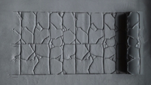 Load image into Gallery viewer, Texture Rollers Clay Polymer for Wargaming Base Concrete Wall Floor Patterns Set 7
