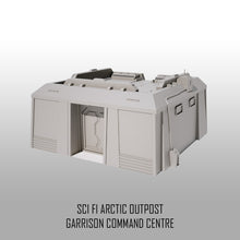 Load image into Gallery viewer, Garrison Command Cente Sci Fi Building Wargaming Scenery 28mm 32mm 3D Printed
