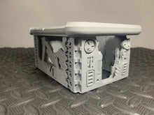 Load image into Gallery viewer, Battle Damaged Buildings Ruins Modular 28mm Sci Fi Wargaming Tabletop Terrain
