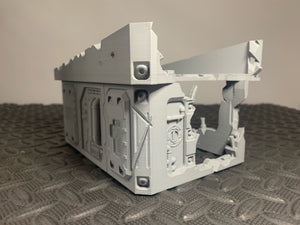 Battle Damaged Buildings Ruins Modular 28mm Sci Fi Wargaming Tabletop Terrain