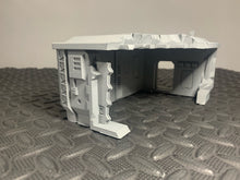 Load image into Gallery viewer, Battle Damaged Buildings Ruins Modular 28mm Sci Fi Wargaming Tabletop Terrain
