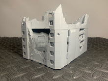 Load image into Gallery viewer, Battle Damaged Buildings Ruins Modular 28mm Sci Fi Wargaming Tabletop Terrain
