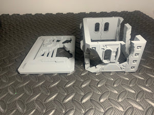 Battle Damaged Buildings Ruins Modular 28mm Sci Fi Wargaming Tabletop Terrain