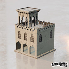 Load image into Gallery viewer, Middle Eastern Building Sci Fi Historical Style 28mm Wargaming Terrain
