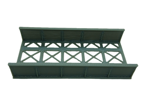 Girder Bridge N Gauge for Model Railway Single Track Bridge.Sides & Deck Section