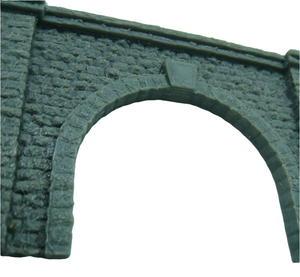 Twin Track Tunnel Portal N Gauge Model Train Portal Entrance Stonework Effect