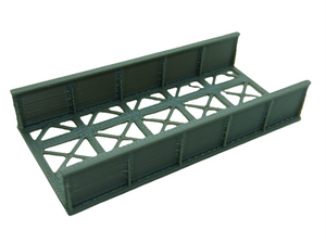 Girder Bridge N Gauge for Model Railway Single Track Bridge.Sides & Deck Section