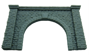 Twin Track Tunnel Portal N Gauge Model Train Portal Entrance Stonework Effect