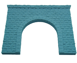 Stonework Railway Tunnel Single Track OO Gauge Model Train Portal Entrance