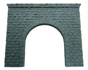 Stonework Detail Railway Tunnel Single Track N Gauge Model Train Portal Entrance