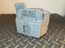 Load image into Gallery viewer, Futuristic Sci-Fi Alien Autopsies Building 28mm 3D Printed in Grey
