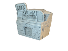 Load image into Gallery viewer, Futuristic Sci-Fi Alien Autopsies Building 28mm 3D Printed in Grey
