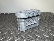 Load image into Gallery viewer, Street Vendor Kiosk - Pharmacy Sci Fi Building 28mm 3D Printed Cyberpunk Style
