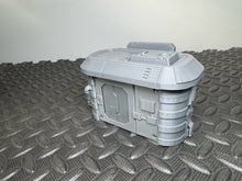 Load image into Gallery viewer, Street Vendor Kiosk - Pharmacy Sci Fi Building 28mm 3D Printed Cyberpunk Style
