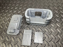 Load image into Gallery viewer, Street Vendor Kiosk - Drone Repairs Sci Fi Building 28mm 3D Printed Terrain
