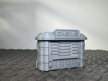 Load image into Gallery viewer, Street Vendor Kiosk - Pharmacy Sci Fi Building 28mm 3D Printed Cyberpunk Style
