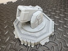 Load image into Gallery viewer, Plasma Anti Air Turret - Sci-fi Scatter Terrain Pack - 28mm Wargaming Scenery
