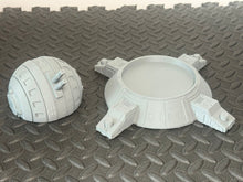 Load image into Gallery viewer, Large Defence Laser - Sci-fi Scatter Terrain - 28mm 32mm Wargaming Scenery
