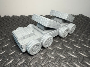 Missile Launcher Transporter Vehicle Sci-Fi Skirmish Games Scatter Terrain 28mm 3D Printed