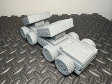 Load image into Gallery viewer, Missile Launcher Transporter Vehicle Sci-Fi Skirmish Games Scatter Terrain 28mm 3D Printed
