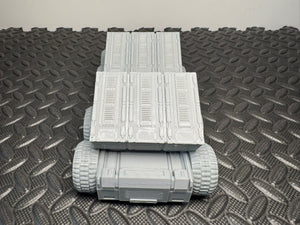 Missile Launcher Transporter Vehicle Sci-Fi Skirmish Games Scatter Terrain 28mm 3D Printed