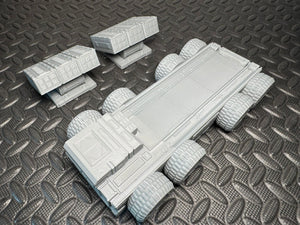 Missile Launcher Transporter Vehicle Sci-Fi Skirmish Games Scatter Terrain 28mm 3D Printed