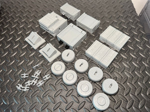 Missile Launcher Transporter Vehicle Sci-Fi Skirmish Games Scatter Terrain 28mm 3D Printed