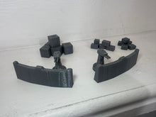 Load image into Gallery viewer, Desert Scatter Terrain Sci Fi Style Containers Gun Turrets 28mm 3D Printed
